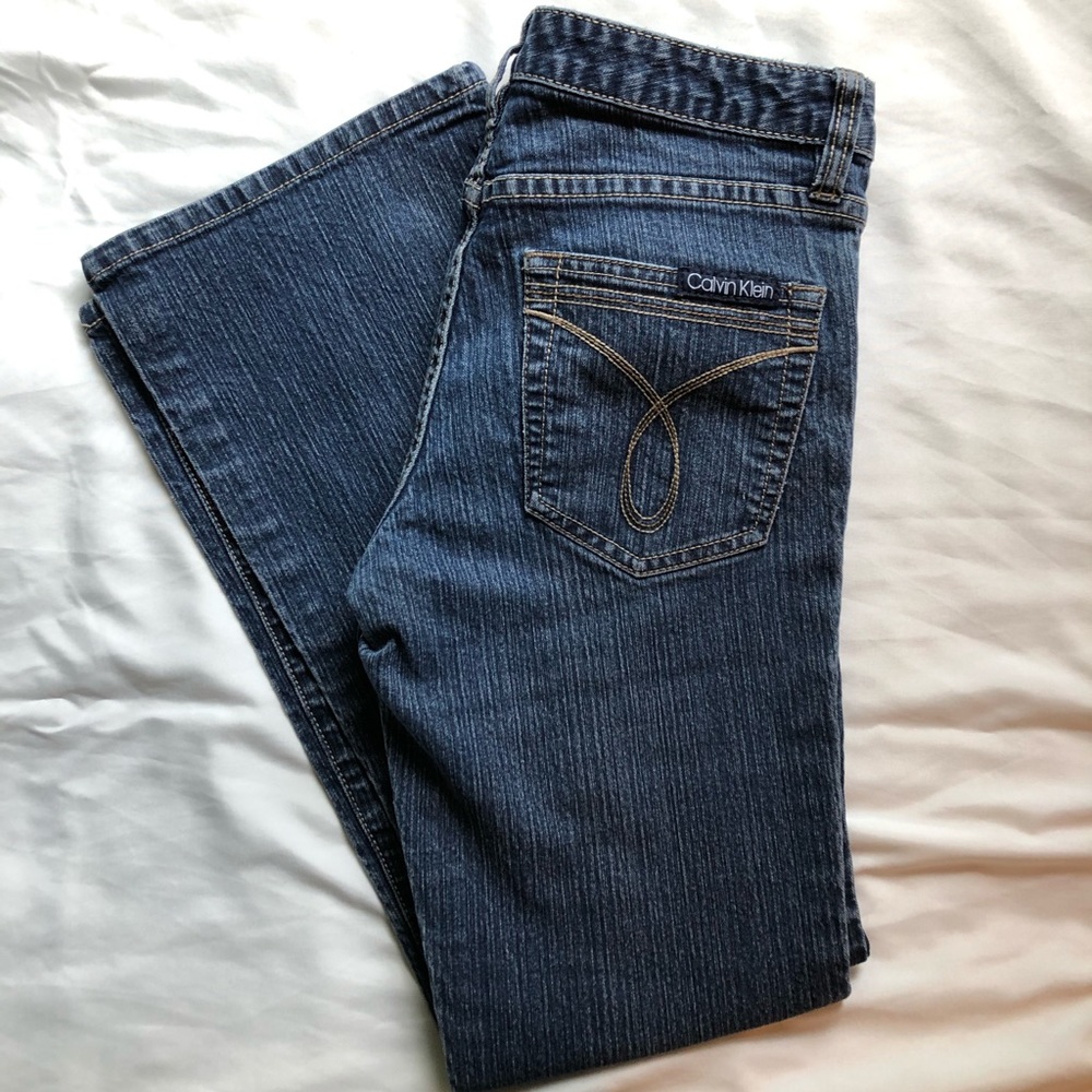 Calvin Klein Petite Flare Jeans